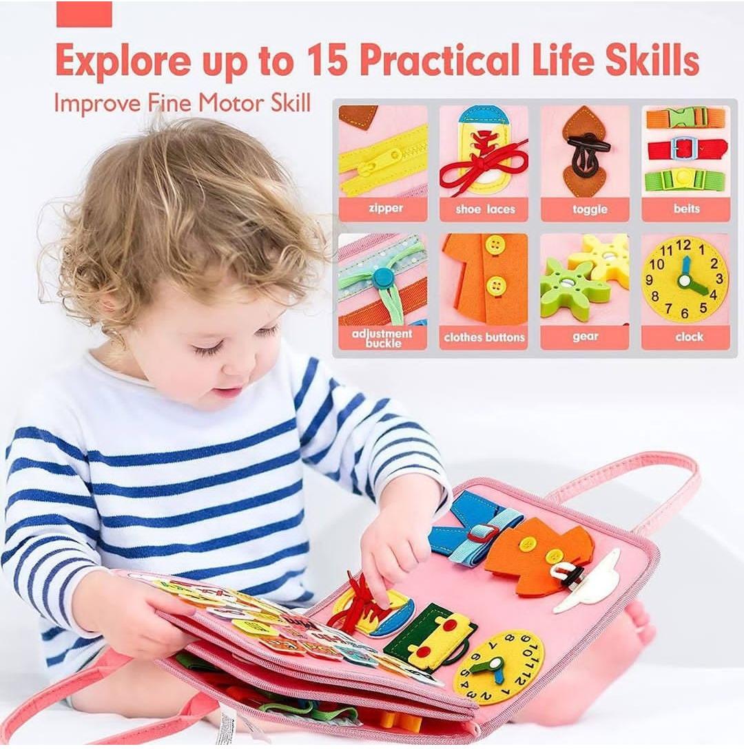 Busy Book- 8 Pages (Code: 2130)