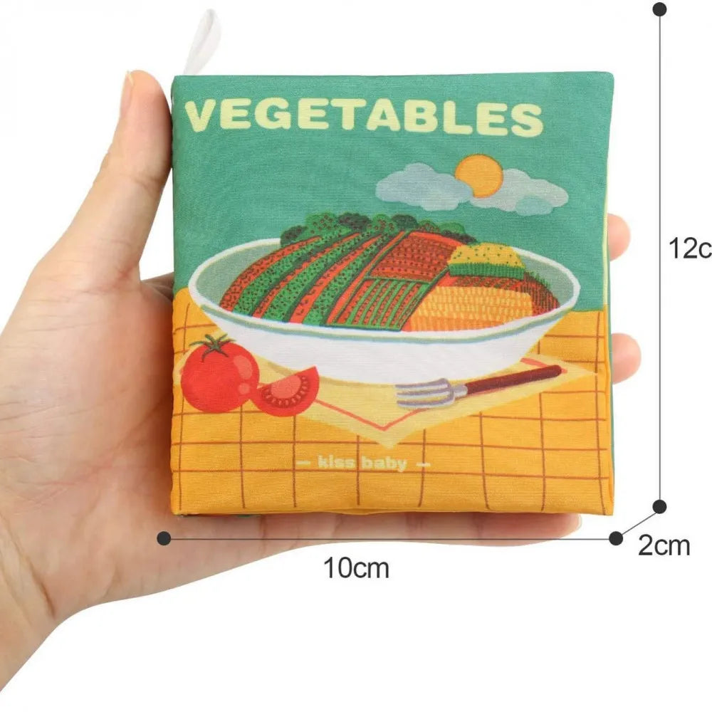 Crinkle Cloth Books for Babies (Set of 6 Book) (Code:1200)