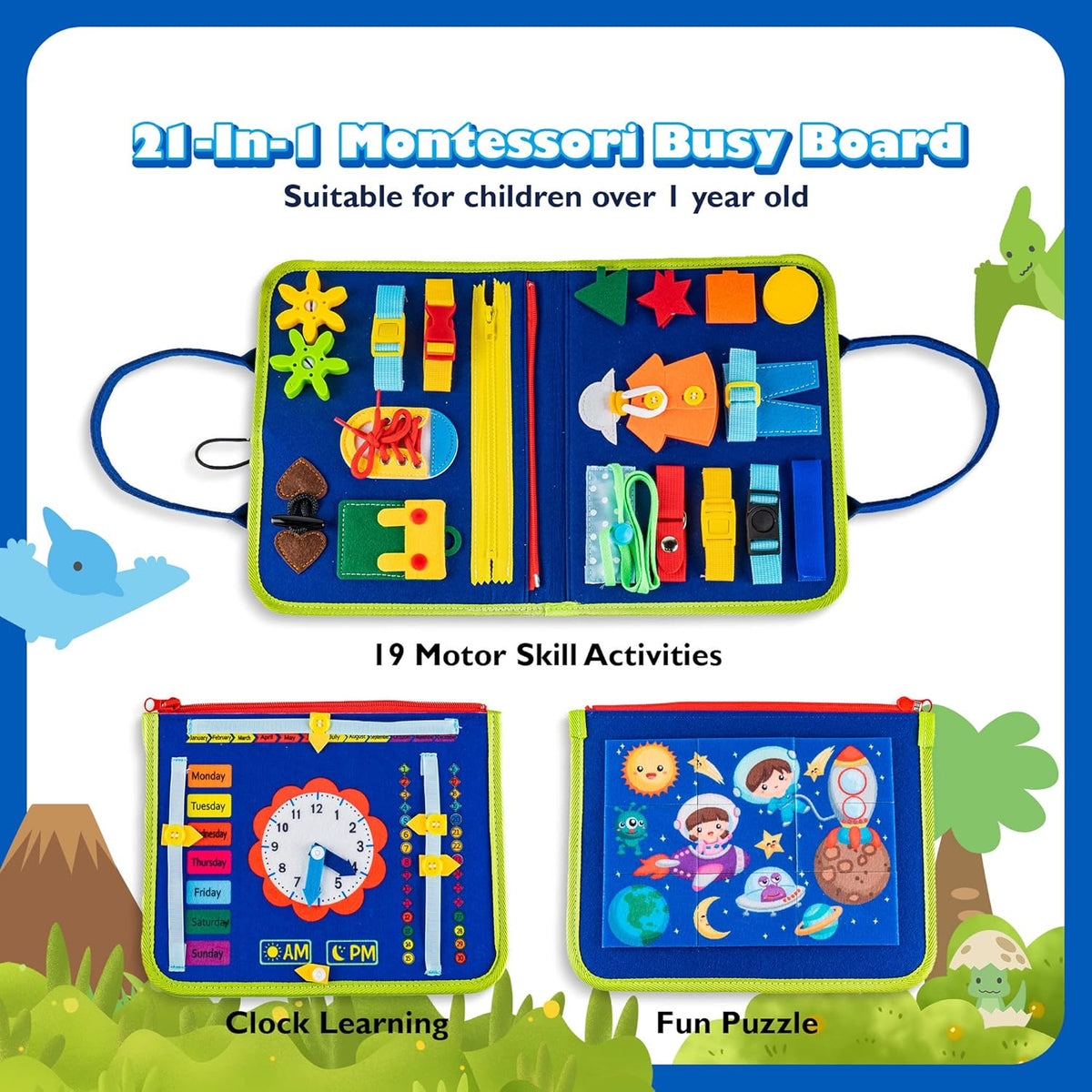 Busy Book - 4 Pages (Code: 1260)