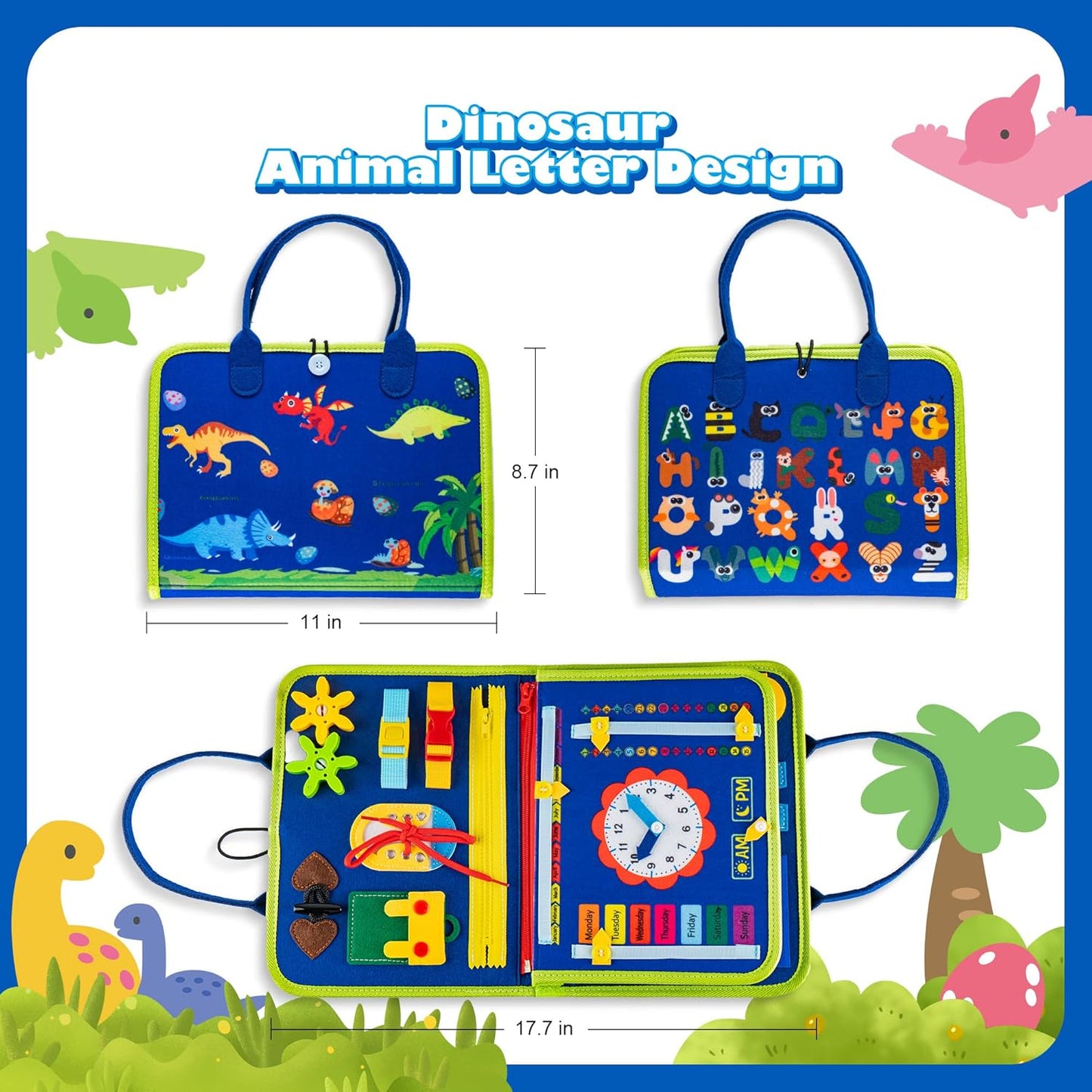 Busy Book - 4 Pages (Code: 1260)