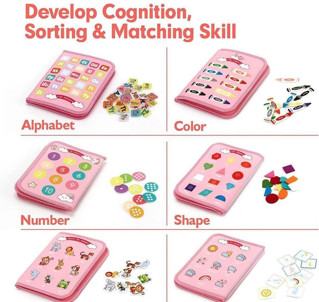Busy Book- 8 Pages (Code: 2130)