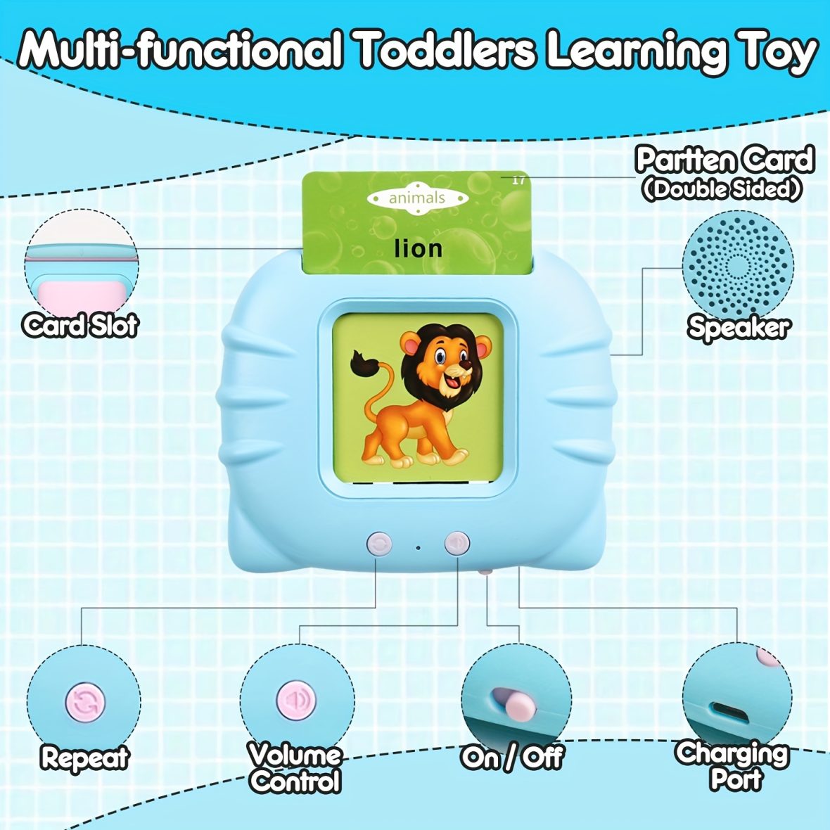 Flash Card Reader (Rechargeable) (Code: 597)