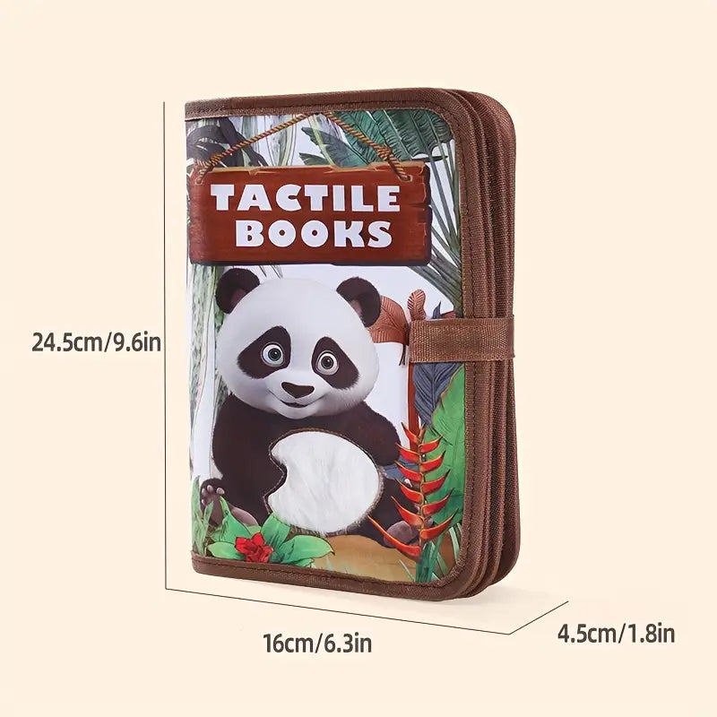 Tactile / Touch and Feel Book (Jungle Animals) (Code:1300)