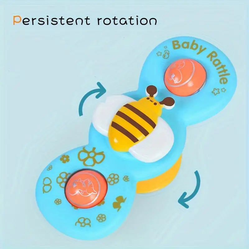 Rattle Spinners with Suction Cup – (Pack of 3) (Code:575)
